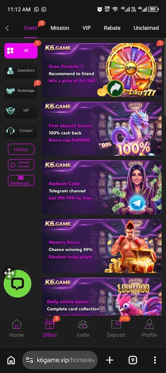 K6 Game Apk Real Earning App for Android 2026