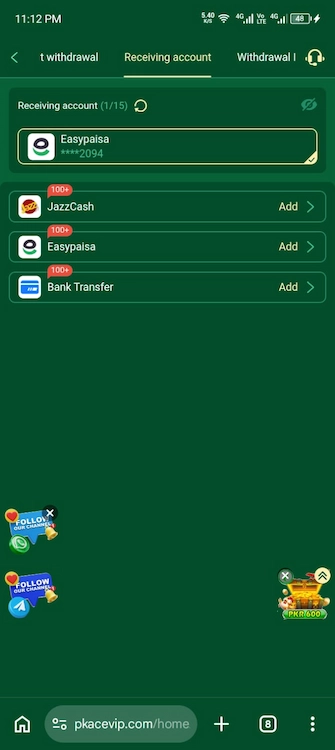 PKACE Game Apk Latest Earning Platform For Android 2026 