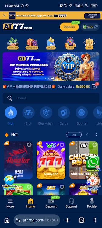 AT77 Game APK Download New Earning Platform 2026