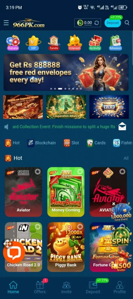 966PK Game Download New Online Earning Mobile App 2026