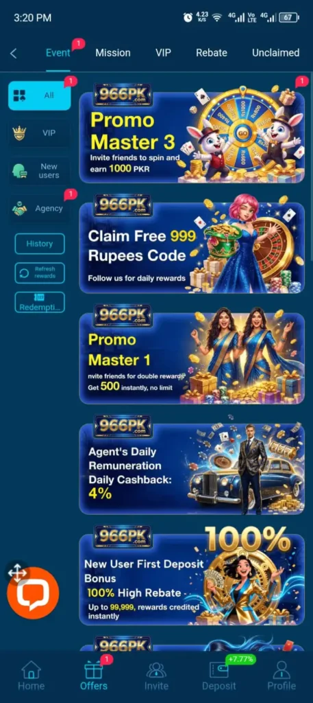 966PK Game Download New Online Earning Mobile App 2026