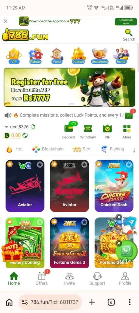 786 Fun Game APK Download New Earning App 2026