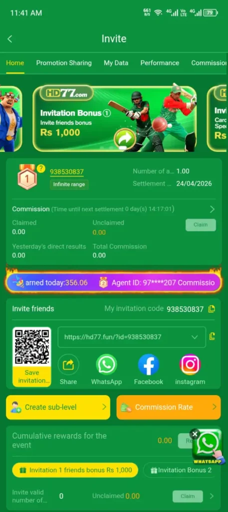 HD77 Game APK Download Real Earning Game 2026