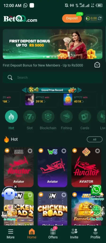 BETQQ Game Download Latest Online Earning App 2026
