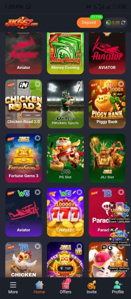 JK667 Game