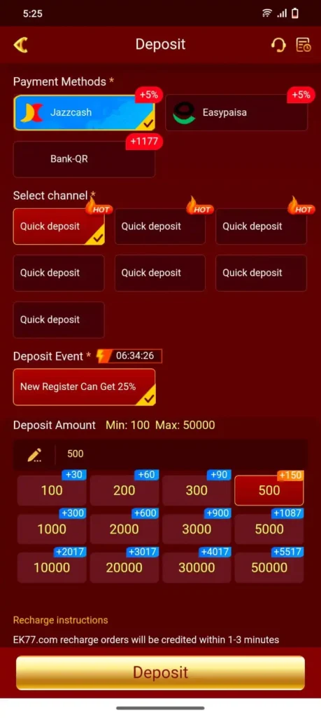 EK77 Game Latest Online Real Earning Mobile Game 2026