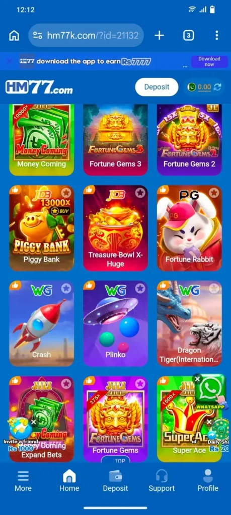 HM77 Game APK Download New Earning Mobile App 2026