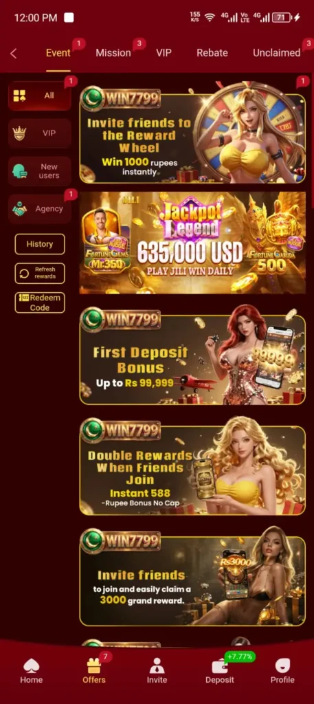 WIN7799 Game Latest Smart Online Earning Mobile App 2026